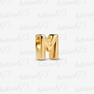 Pandora Letter M Alphabet Charm